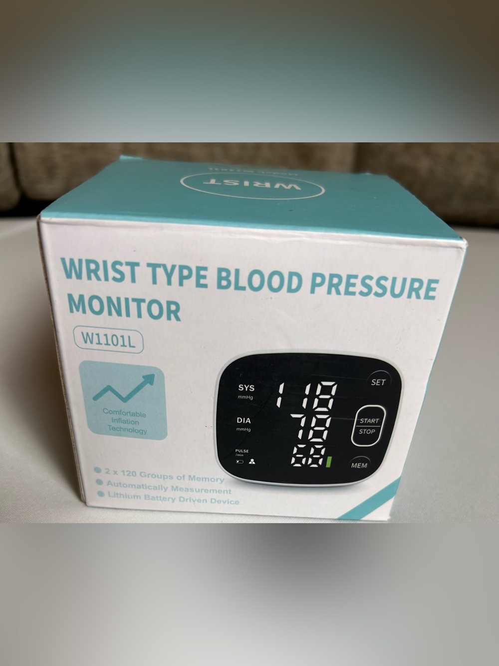 Digital Blood Pressure Monitor — Wrist Type